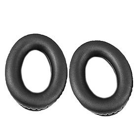 Replacement Ear Pads Cushions for Bose QC2 15 25 35 AE2 AE2i Headphone Black