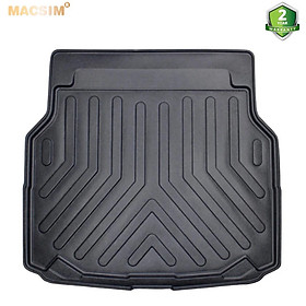 Thảm lót cốp ô tô Mercedes ML Class (W164) second generation (2005-2011) MACSIM màu đen – TPU cao cấp, chuẩn form, dễ vệ sinh