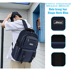 Balo Trung Học Chống Nước Tiện Lợi Xbags Xb 3202, Balo Cao Cấp Chống Nước Cá Tính Phù Hợp Cho Cả Nam Và Nữ