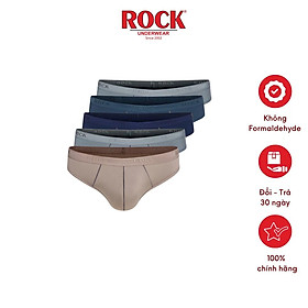 Combo 5 quần lót nam cao cấp ROCK QA546 thun lạnh 4 chiều mát mẻ, co giãn tốt, ôm sát, không cấn, thoải mát vận động