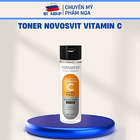 Toner Novosvit Vitamin C Trắng da mờ thâm nám