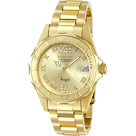 Invicta Women's 14397 Angel Analog Swiss-Quartz Gold Watch