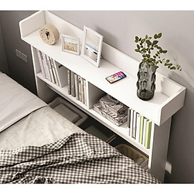 Tủ kệ trang trí bên hông giường hoặc sofa thiết kế thông minh theo phong cách đơn giản KTT15