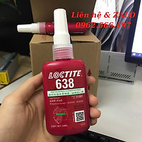 Mua Keo khoá ren   chống xoay Loctite 638- dung tích 50ml và250ml