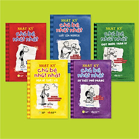 [Bộ 5 tập 1-5] Nhật Ký Chú Bé Nhút Nhát bản Tiếng Việt - Diary Of A Wimpy Kid, Truyện tranh thiếu nhi bán chạy trên toàn thế giới