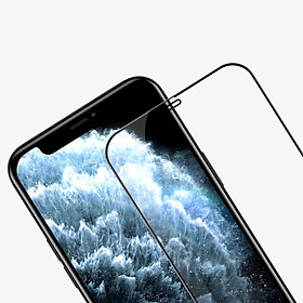 Miếng dán cường lực iPhone 12 Pro Max (6.7 inch) hiệu Nillkin Amazing CP+ Pro  full màn hình 3D mỏng 0.23mm, Kính ACC Japan, Chống Lóa, Hạn Chế Vân Tay - Hàng chính hãng