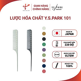 Lược chải hóa chất YS-101 đuôi nhọn chịu nhiệt cao cấp - Lược YS PARK Professional nhập khẩu từ Nhật Bản