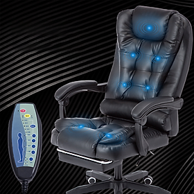 Mua Ghế văn phòng bọc da kèm masage lưng