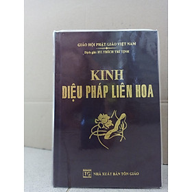 [Download Sách] Sách KINH DIỆU PHAP LIÊN HOA Bìa da 2021