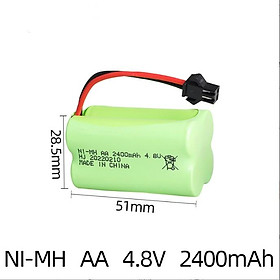 Pin 4.8v 2400mah NiMH xếp chồng Xe điều khiển từ xa sạc lại nhiều lần