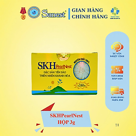 SKHPearlNest Đặc sản yến sào tinh chế hộp 3g