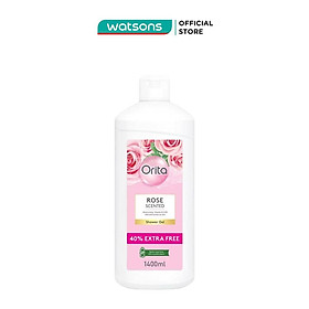 Gel Tắm Orita Hương Hoa Hồng Shower Gel Rose Scented 1400ml