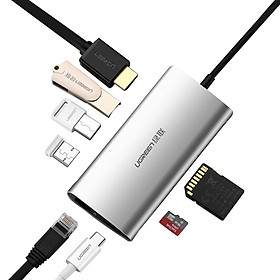 Mua Cáp USB-C Chuyển Đổi 8 Trong 1 Ugreen (50516) - Hàng chính hãng