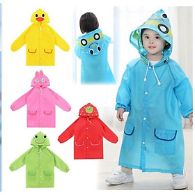 Mua Áo mưa trẻ em cánh rơi xuất nhật hình thú vui nhộn cho bé từ 2-7 tuổi  ( free size 110-120cm )