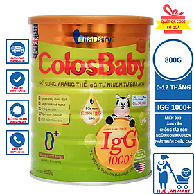 Sữa Bột VitaDairy ColosBaby Gold 0+ (800g)