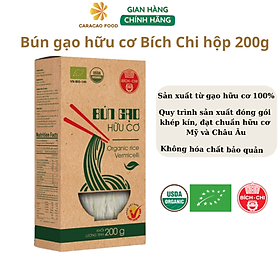 Bún gạo hữu cơ 200g, bún gạo bích chi