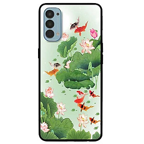 Ốp lưng dành cho Reno 4 mẫu Cá Tập Hợp