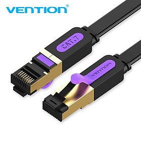 Dây cáp mạng đúc sẵn 2 đầu Cat 7 Vention dạng dẹt, hỗ trợ tốc độ 10Gbps s