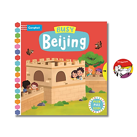 Busy Beijing by Leesh Li | Explore China - Children's Picture Book | Sách ngoại văn nhập khẩu - Campbell Books