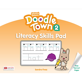 Hình ảnh Doodle Town Level 2 Literracy Skill Pad 2nd Edition