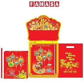 Lịch Bloc Cực Đại 2026 - Non Sông Gấm Vóc - Sách Thời Đại STĐ-NST03