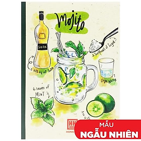 Vở Cocktail - 4 Ly Ngang 200 Trang ĐL 70g/m2 - Hồng Hà (Mẫu Màu Giao Ngẫu Nhiên)