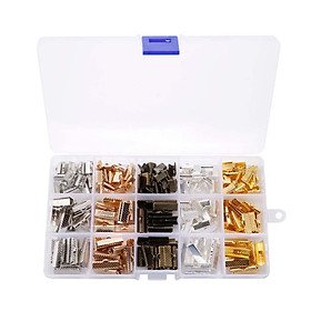 1 Boxed Alloy Webbing Cord End Necklaces Bracelet Jewelry Design Accessories