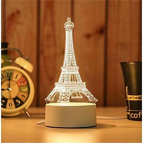 Hình ảnh Đèn ngủ 3d, đèn trang trí hình THÁP EIFFEL