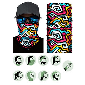 Khăn turban ống cotton tube co giãn 9 kiểu dùng có video hướng dẫn