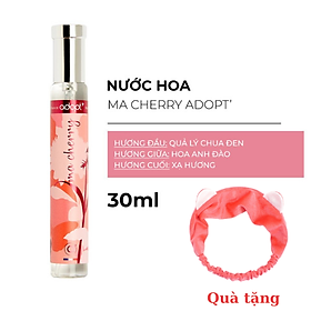 Nước Hoa Nữ Adopt' Ma Cherry 30ML Hương Thơm Ngọt Ngào, Tươi Sáng Tặng Kèm Băng Đô Thời Trang