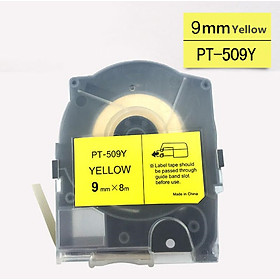 Mua PT-509Y | BĂNG NHÃN IN MÀU VÀNG MÁY MAX LM-550A/550E (9mm  8m/cuộn)
