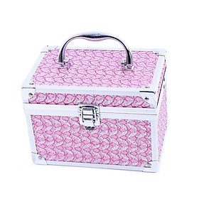 Mua Hộp đựng đồ trang điểm mỹ phẩm cá nhân cỡ nhỏ 2 tầng