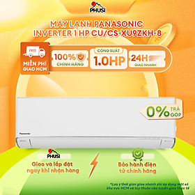 Mua Máy lạnh Panasonic Inverter 1 HP CU/CS-XU9ZKH-8 - Hàng chính hãng - Giao HCM và 1 số tỉnh thành