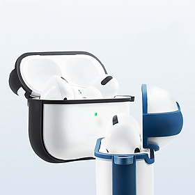 Hộp Bảo Vệ Cho Airpods Pro (Gồm 1 hộp bảo vệ airpods + Móc khóa chống rớt)