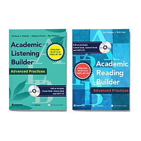 Combo 2 cuốn: Academic Listening Builder + Academic Reading Builder - Zenbooks Official