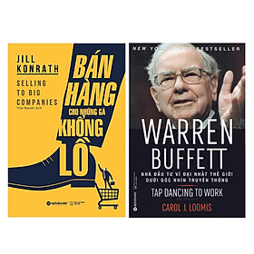 Combo Sách Kinh Tế : Bán Hàng Cho Những Gã Khổng Lồ + Warren Buffett - Nhà Đầu Tư Vĩ Đại Nhất Thế Giới Dưới Góc Nhìn Truyền Thông