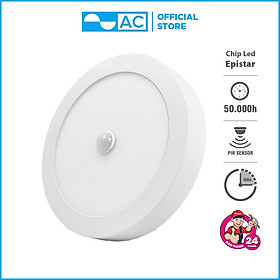 Mua Đèn LED DOWNLIGHT Siêu Mỏng Gắn Nổi - Cảm Biến AC AD08C 6W 12W 18W 24W Ánh Sáng Ban Ngày