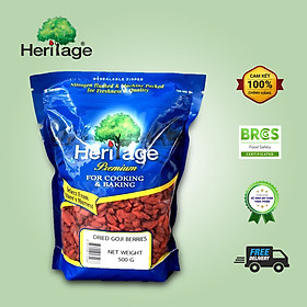 Quả kỉ tử khô Heritage Thái Lan Gói 500g