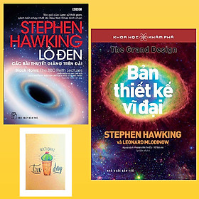 Combo Bản Thiết Kế Vĩ Đại và Lỗ Đen: Các Bài Diễn Thuyết Trên Đài ( Tặng Kèm Sổ Tay Xương Rồng)
