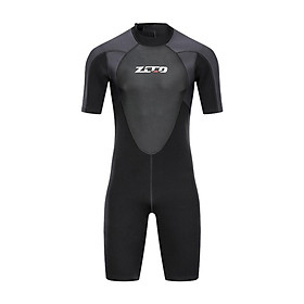 Mens 3mm Neoprene Shorty Wetsuit for Diving Snorkeling Surfing Swimming S