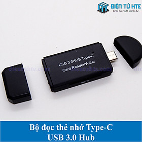 Mua Bộ đọc thẻ nhớ TF SD Type-C - HUB USB 3.0 YC-432
