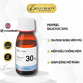 Peel Mụn Sưng Viêm, Mụn Mủ MD:PEEL Salicylic 30% - MD:Ceuticals | Kelly Beauty