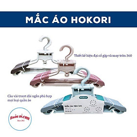 Mua Set 10 MÓC  treo quần áo người lớn Hokori cao cấp GIÁ SỐC  nhựa Việt Nhật -Mắc nhũ treo quần áo  móc phơi đồ- 2832