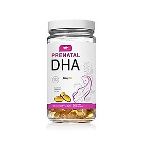 Prenatal DHA - Algae-Based = 100% Vegan Pills - Best Omega 3 DHA Supplement to Pair with Prenatal Vitamins for a Healthy Pregnancy - No Mercury: 3rd Party Lab Tested!