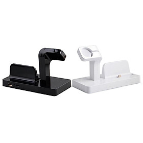 2 x 2 in 1 Desktop Docking Charging Station Stand for iPhone 6 7 and   Watch