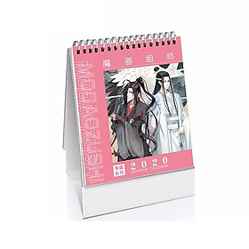 Lịch 2020 Ma đạo tổ sư cổ trang thiết kế sáng tạo trang trí trưng bày bàn học nhà cửa đẹp tặng ảnh thiết kế Vcone