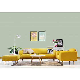 Sofa bọc vải Galaxy - Furnist, chân gỗ KD lắp ráp, khung gỗ nhập khẩu