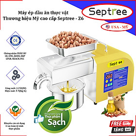 Mua Máy ép dầu ăn thực vật  dùng trong gia đình. Thương hiệu Mỹ cao cấp Septree - Z6 - HÀNG CHÍNH HÃNG