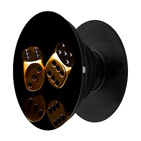 Popsocket mẫu vàng đen 1 - Hàng chính hãng