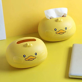 Mua Hộp Đựng Khăn Giấy Để Bàn Hình Vịt Donal Dễ Thương